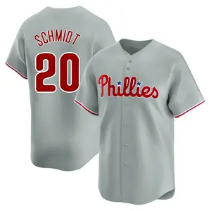 Mike Schmidt Philadelphia Phillies Limited Away Jersey - Gray