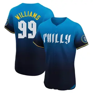 Mitch Williams Philadelphia Phillies Elite 2024 City Connect Jersey - Blue