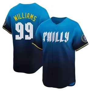 Mitch Williams Philadelphia Phillies Limited 2024 City Connect Jersey - Blue
