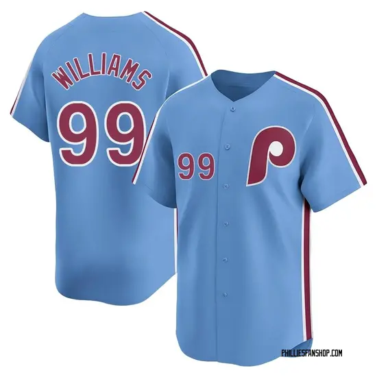 Mitch Williams Philadelphia Phillies Limited Alternate Jersey - Light Blue