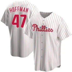 Nolan Hoffman Philadelphia Phillies Replica Home Jersey - White