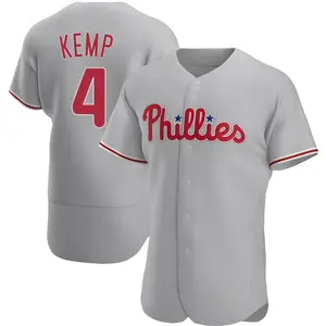 Otto Kemp Philadelphia Phillies Authentic Road Jersey - Gray