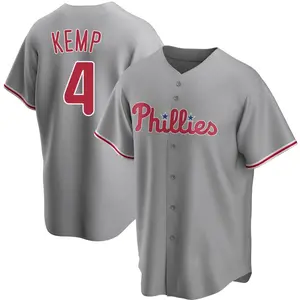 Otto Kemp Philadelphia Phillies Youth Replica Road Jersey - Gray
