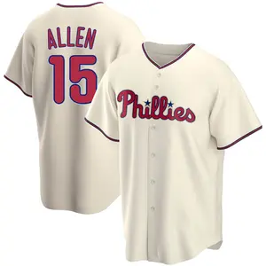 Richie Allen Philadelphia Phillies Replica Alternate Jersey - Cream