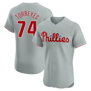 Ronald Torreyes Philadelphia Phillies Elite Road Jersey - Gray