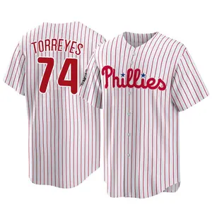 Ronald Torreyes Philadelphia Phillies Replica 2022 World Series Home Jersey - White