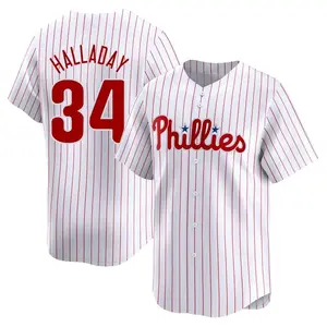 Roy Halladay Philadelphia Phillies Youth Limited Home Jersey - White
