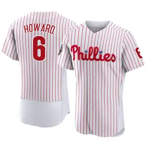 Ryan Howard Philadelphia Phillies Authentic 2022 World Series Home Jersey - White