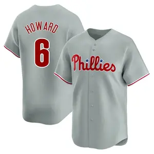 Ryan Howard Philadelphia Phillies Limited Away Jersey - Gray