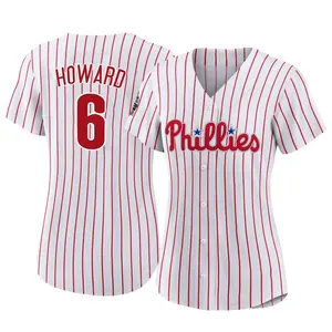 Ryan Howard Philadelphia Phillies Women's Authentic 2022 World Series Home Jersey - White