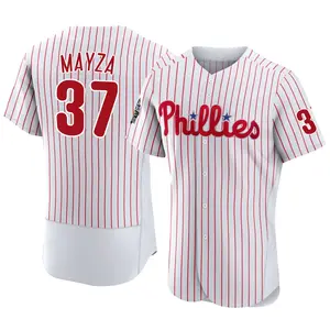 Tim Mayza Philadelphia Phillies Authentic 2022 World Series Home Jersey - White