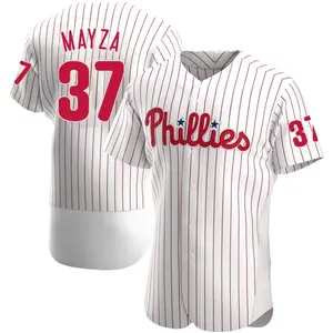 Tim Mayza Philadelphia Phillies Authentic Home Jersey - White