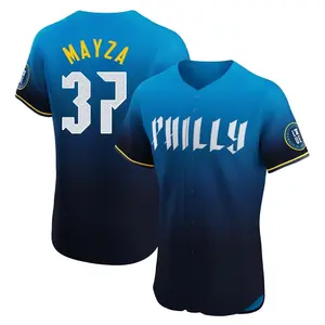 Tim Mayza Philadelphia Phillies Elite 2024 City Connect Jersey - Blue