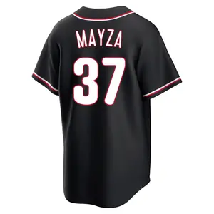 Tim Mayza Philadelphia Phillies Replica Fashion Out Jersey - Black