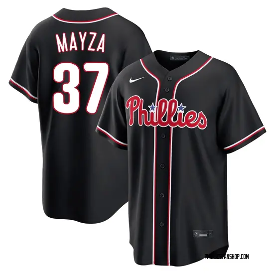 Tim Mayza Philadelphia Phillies Replica Fashion Out Jersey - Black