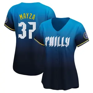 Tim Mayza Philadelphia Phillies Women's Limited 2024 City Connect Jersey - Blue