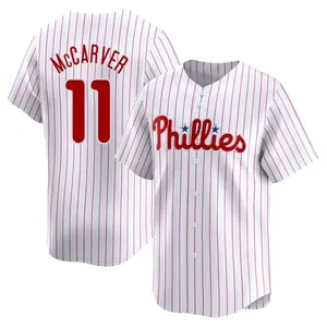 Tim McCarver Philadelphia Phillies Limited Home Jersey - White