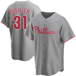Walker Buehler Philadelphia Phillies Youth Replica Road Jersey - Gray
