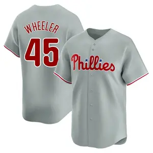 Zack Wheeler Philadelphia Phillies Limited Away Jersey - Gray